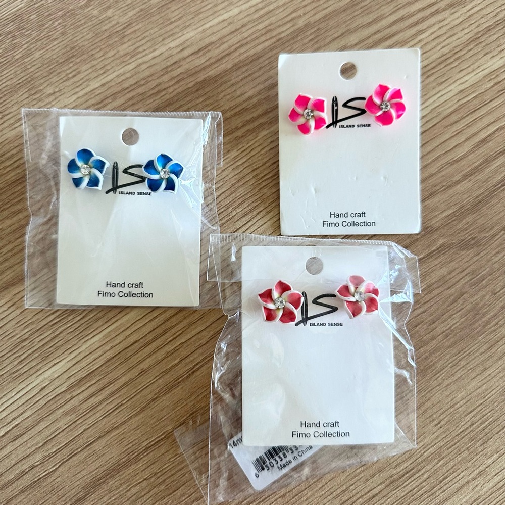 Cute little earring bundle from Hawaii